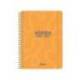 AGENDA ESCOLAR MARCA LIDERPAPEL 26-27 ESPIRAL CLASSIC DIA PAGINA A5 BILINGUE 70G PAPEL FSC NARANJA
