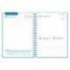 AGENDA ESCOLAR MARCA LIDERPAPEL 26-27 ESPIRAL CLASSIC DIA PAGINA A5 BILINGUE 70G PAPEL FSC AZUL