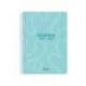 AGENDA ESCOLAR MARCA LIDERPAPEL 26-27 ESPIRAL CLASSIC DIA PAGINA A5 BILINGUE 70G PAPEL FSC AZUL TURQUESA
