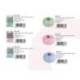 CLIPS MARCA IMAGINOVO EXPOSITOR DE SOBREMESA CON 51 BLISTER Y CAJAS SURTIDAS EN DISTINTOS FORMATOS 450X780 MM