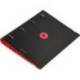 CARPETA 4 ANILLAS DE 35 MM MIXTAS MARCA ANTARTIK A4 FOAM BICOLOR NEGRO ROJO