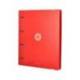 CARPETA 4 ANILLAS DE 35 MM MIXTAS MARCA ANTARTIK A4 FOAM COLOR ROJO