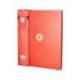 CARPETA 4 ANILLAS DE 35 MM MIXTAS MARCA ANTARTIK A4 FOAM COLOR CORAL