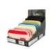 ESTUCHE PORTATODO MARCA LIDERPAPEL DUO 2 CREMALLERAS CON BOLSILLO FRONTAL 220X90X50 MM