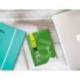 RECAMBIO MARCA LIDERPAPEL DIN A5 APAISADO 100 HOJAS 75 GR CUADRO 3 MM 2 TALADROS CON MARGEN