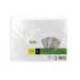 CARPETA MARCA LIDERPAPEL DOSSIER BROCHE POLIPROPILENO A4 CIERRE DE VELCRO 180 MICRAS 11 TALADROS TRANSPARENTE