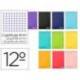 Cuaderno espiral Liderpapel Smart Tamaño Doceavo Tapa blanda 80 hojas Cuadricula 4 mm 60 g/m2 Apaisado en Colores surtidos