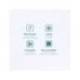 VENTILADOR DE PIE MARCA DAEWOO HIGH SPEED 80W 3 VELOCIDADES DIAMETRO 25 CM BASE REDONDA COLOR BLANCO