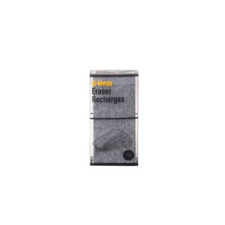 RECAMBIO BORRADOR PIZARRA MARCA BI-OFFICE PARA REF. AA0720 PACK DE 10 UNIDADES