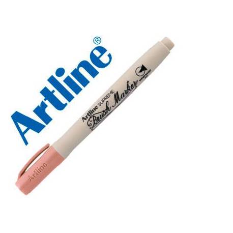 Rotulador Artline Supreme Brush Acuarelable Punta Pincel Melocotón