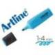 ROTULADOR ARTLINE FLUORESCENTE EK-690 ECO GREEN PUNTA BISELADA 1-4 MM COLOR AZUL