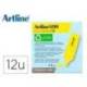 ROTULADOR MARCA ARTLINE FLUORESCENTE EK-690 ECO GREEN PUNTA BISELADA 1-4 MM AMARILLO