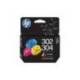 INK-JET MARCA HP 302/304 OFFICEJET 3830/4650/5200 SERIES TRICOLOR 100 PAGINAS