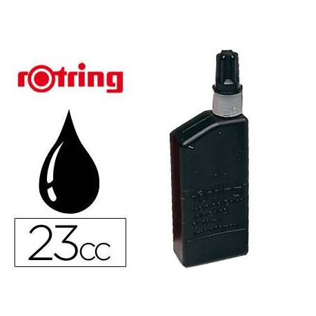Tinta china rotring negra -frasco de 23 cc