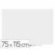 PIZARRA BLANCA MARCA ROCADA SKINMATT PROYECCION MATE LACADA MAGNETICA 75X115 CM