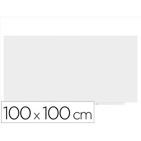 PIZARRA BLANCA MARCA ROCADA SKINWHITEBOARD PRO LACADA MAGNETICA 100X100 CM 2 MODULOS