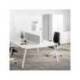 PIZARRA BLANCA MARCA ROCADA SKINWHITEBOARD PRO LACADA MAGNETICA 100X100 CM 2 MODULOS