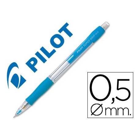 Portaminas Pilot Super Grip celeste