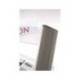 Expositor fast-paperflow de suelo metalico baldas transparentes 4 estantes