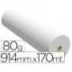 Papel reprografia plotter Navigator 80 g/m2, 914 mm x 170 m.