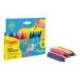 Lapices cera Jovi Jovicolor Triwax 12 unidades colores surtidos