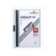 Carpeta dossier con pinza central duraclip Durable 60 hojas Din A4 azul