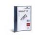Carpeta dossier con pinza central duraclip Durable 30 hojas Din A4 azul oscuro