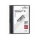 Carpeta dossier con pinza central duraclip Durable 30 hojas Din A4 negro