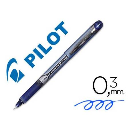 Rotulador Pilot V-5 Grip 0,3 mm Azul