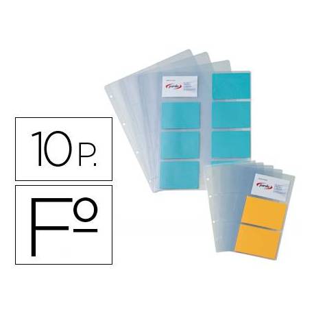Recambio fundas Pardo de tarjetero