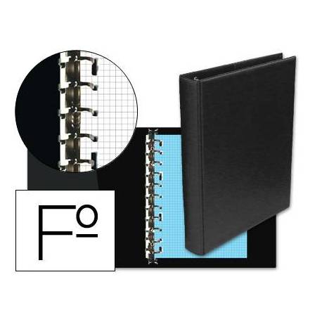 Carpeta multifin alfa plastico 16 anillas folio