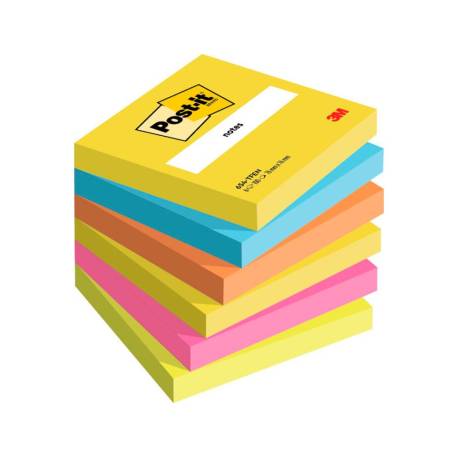 Post-it ® Bloc quita y pon colores surtidos
