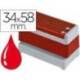 SELLO AUTOMATICO BROTHER 34 MM X 58 MM COLOR ROJO