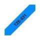Cinta Brother TZE-531 12mm (ancho) x 8m (largo) laminada azul/negro