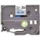 Cinta Brother TZE-531 12mm (ancho) x 8m (largo) laminada azul/negro