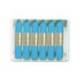 Lapices cera blanda Manley 12 unidades color azul celeste