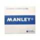 Lapices cera blanda Manley caja 12 unidades color negro