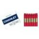 Lapices cera blanda Manley caja 12 unidades color carmin permanente