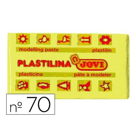 Plastilina Jovi amarillo claro pequeña