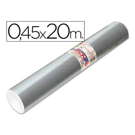 Aironfix Rollo Adhesivo 45cm x 20mt Especial Plata 100 MC