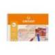 Bloc dibujo basik din a4+ espiral 23 x 32.5 cm 20 hojas microperforado con recuadro