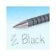 Boligrafo marca Papermate Flexgrip negro 0,4 mm