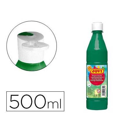 Tempera liquida Jovi verde oscuro 500 cc