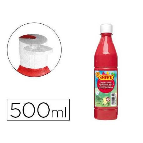 Tempera liquida Jovi bermellon 500 cc