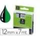 Cinta Dymo D1 Verde Poliester