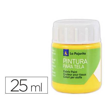 Pintura para tela La Pajarita amarillo real