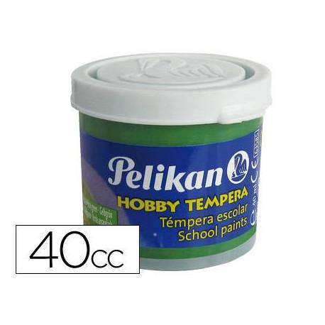 Tempera Pelikan verde amarillo 40 cc
