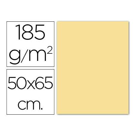 Cartulina Guarro crema 500 x 650 mm 185 g/m2