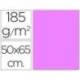 Cartulina Guarro lila 500 x 650 mm 185 g/m2