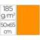 Cartulina Guarro naranja 500 x 650 mm 185 g/m2